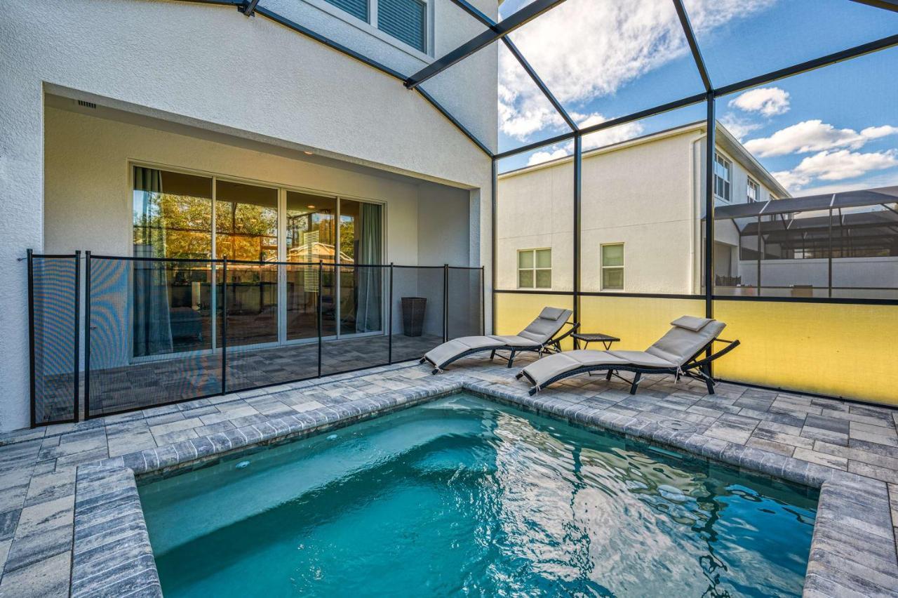 Comfortable Townhome With Private Pool Near Disney Four Corners Экстерьер фото